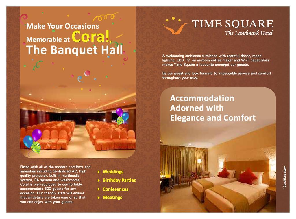 Time Square - The Landmark Hotel Хайдарабад Экстерьер фото
